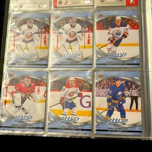 2023-24 Upper Deck hockey cards (MVP)